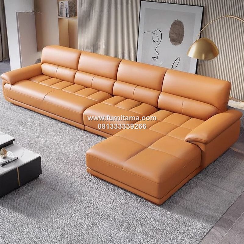 Sofa Sudut Mewah Premium Untuk Hunian Minimalis