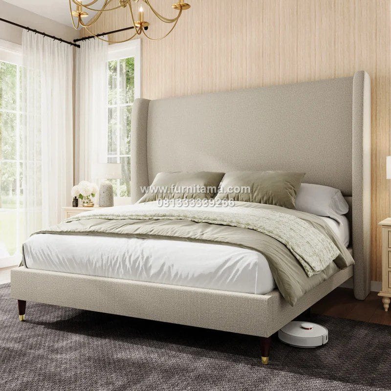 Tempat Tidur Minimalis Modern Pelapis Busa